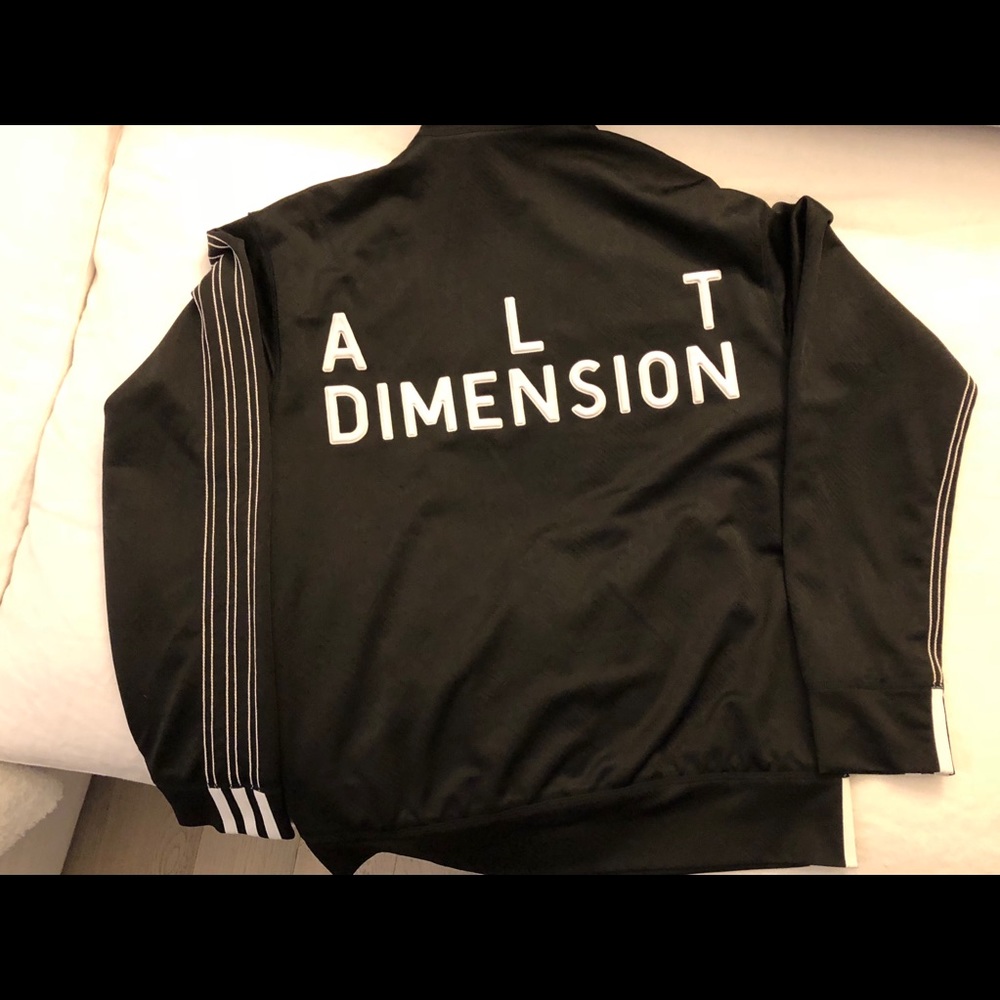 Adidas Alexander Wang Logo Jacquard Track Jacket